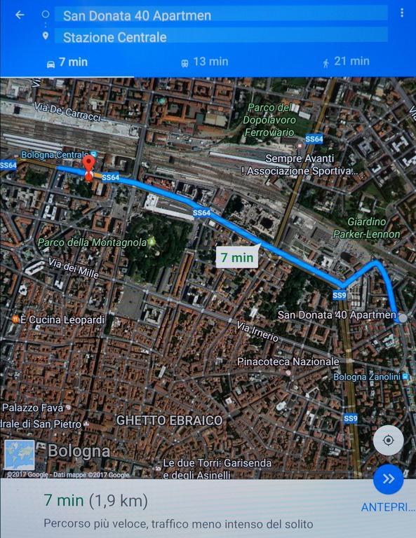 San Donato 40 Appartement Bologna Buitenkant foto